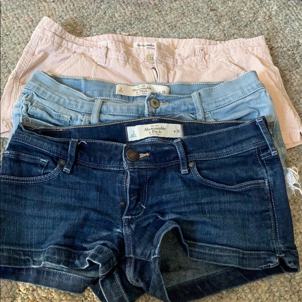 Abercrombie and Fitch short shorts